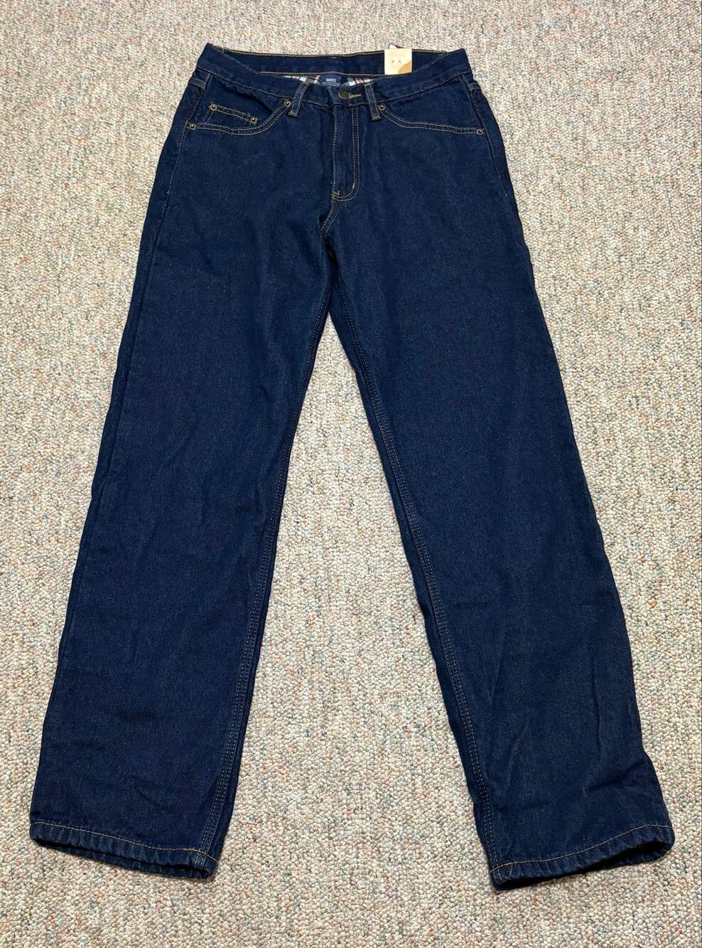 Rural King Real Work Wear Fleece Lined Jeans 30x32 Relaxed Fit Work Pants NWT